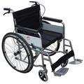 Luxury Lightweight Folding Wheelchair Self Propelled with Commode Pan Padded Chair