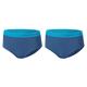 Runderwear Women's Running Hipster (Pack of 2) - Chafe-Free Running Underwear (Blue (Pack of 2), 12-14)