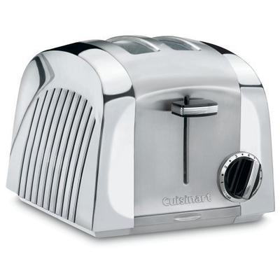 Cuisinart Cast Metal CMT-200 Conventional Toaster - Chrome