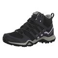 adidas Womens TERREX Swift R2 Mid GTX Walking Shoe, Core Black/Solid Grey/Purple Tint, 36 2/3 EU