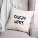 Latitude Run® Gangsta Napper Throw Pillow Polyester/Polyfill blend | 16 H x 16 W x 1.5 D in | Wayfair FE3615B8BE864D26B052DE5CB53F87AE