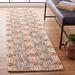 Blue/Navy 72 x 0.47 in Indoor Area Rug - Bungalow Rose Rubalcava Geometric Wool Ivory/Navy Area Rug Wool | 72 W x 0.47 D in | Wayfair