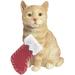 The Holiday Aisle® Christmas Cat Hanging Figurine Ornament Plastic | 1.5 H x 1.25 W x 3 D in | Wayfair 1229686196D647B993C03FE64F7F157B