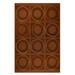 Brown 90 x 0.5 in Area Rug - Latitude Run® Geometric Handmade Tufted Area Rug Wool | 90 W x 0.5 D in | Wayfair KUI7971 28427804