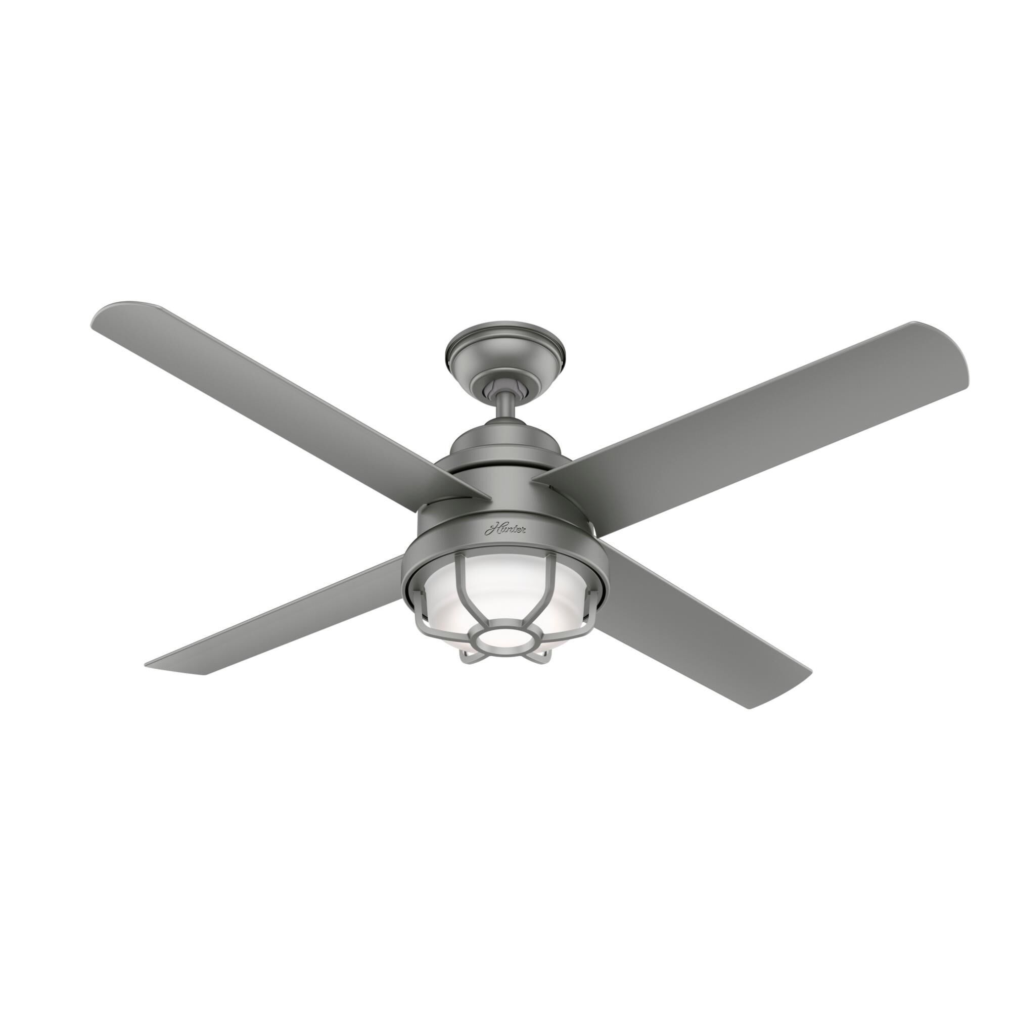 Hunter Fan Searow Outdoor Rated 54 Inch Ceiling Fan with Light Kit - 55085