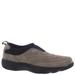 Propet Wash n Wear Slip On II - Mens 7 Grey Slip On Medium