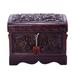 Astoria Grand Studdard Decorative Box Wood in Black/Brown/Pink | 7 H x 8.75 W x 7 D in | Wayfair 61E8423F60B141A1BDDB0ADE11C6E3C7