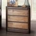 Bayou Breeze Mario Nightstand in Gray Wood in Brown | 26 H x 24 W in | Wayfair DD37D4B9C9CD42FF9046ED4F51948B5D