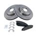 2009-2019 Dodge Challenger Front Brake Pad and Rotor Kit - TRQ