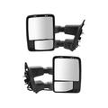 2011-2016 Ford F350 Super Duty Left and Right Door Mirror Set with Caps - Trail Ridge
