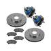 1997-2004 Buick Park Avenue Front Brake Pad and Rotor and Wheel Hub Kit - DIY Solutions