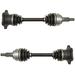 2002-2006 Chevrolet Avalanche 1500 Front Axle Shaft Set - TRQ CSA82441