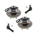 2005 Ford F150 Front Wheel Hub Assembly and Tie Rod End Kit - TRQ PSA85545