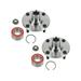 2000-2011 Ford Focus Front Wheel Bearing Assembly Set - TRQ BHA53166