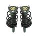 2012 Ford Focus Front Strut and Coil Spring Assembly Set - TRQ SCA57340