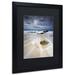 Highland Dunes 'Waveguide' Framed Photographic Print Plastic/Acrylic | 20 H x 16 W x 0.5 D in | Wayfair RV0043-B1620BMF