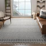 Blue/Navy 60 x 0.39 in Indoor Area Rug - Langley Street® Aldeline Southwestren Handmade Flatweave Ivory/Navy Area Rug | 60 W x 0.39 D in | Wayfair