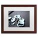 Breakwater Bay 'Lei' Framed Photographic Print on Canvas in Gray/White | 16 H x 20 W x 0.5 D in | Wayfair MF153-W1620MF