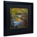 Union Rustic 'Why I Love Autumn 3' Framed Photographic Print in Black Mat on Canvas Canvas | 16 H x 16 W x 0.5 D in | Wayfair KS01053-B1616BMF