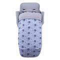 JYOKO Kids Waterproof Footmuff for Stroller Compatible with Maclaren Pushchairs (Spike, Cotton)