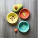 TarHong Fun Food Taco Dog Pet Bowl Melamine in Brown/Orange/Yellow | 2.8 H x 9.8 W x 9.8 D in | Wayfair PE20775071