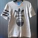 Adidas Shirts | Adidas Gray And Black Tshirt Men’s Size M | Color: Black/Gray | Size: M