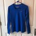 Under Armour Tops | Blue Under Armour V-Neck Workout Long Sleeve Shirt | Color: Blue | Size: M