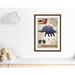 Casa Fine Arts Juvenile 'Dinosaurs-02' Wall Decal Paper | 36.5 H x 26.5 W x 0.625 D in | Wayfair 22805-01