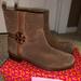 Tory Burch Shoes | Alaina Ankle Boots | Color: Brown/Gold | Size: 7.5