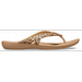 Crocs Leopard / Gold Women's Kadee Ii Leopard Flip Shoes