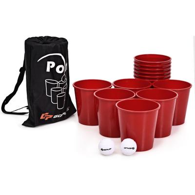 Costway Yard Pong Giant Pong Game Set with Carry Bag