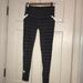 Athleta Pants & Jumpsuits | Athleta Striped Leggings Gray And Black Xs Euc | Color: Black/Gray | Size: Xs