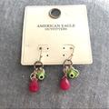 American Eagle Outfitters Jewelry | American Eagle Funky Drop/Dangle Earrings | Color: Pink/Silver | Size: Os