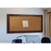 Lark Manor™ Linlin Wall Mounted Bulletin Board Manufactured Wood in Brown | 54 H x 30 W x 0.75 D in | Wayfair LOON6946 32555320