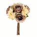 One Allium Way® 13" Artificial Rose & Hydrangea Bouquet Silk/Plastic/Fabric | 13 H x 7.5 W x 7.5 D in | Wayfair 36F484D226CA4BDF9F42981CD2B45988