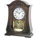 August Grove® WSM Chelsea Mantel Clock Wood in Brown | 13.6 H x 10.2 W x 4.72 D in | Wayfair 2CF5FC700F7B46C59AD5692FD4EB70E3