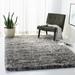 Gray 24 x 2.56 in Indoor Area Rug - Foundry Select Cockrell Machine Made Power Loom Polypropylene Area Rug in/Dark Polypropylene | Wayfair