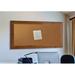 Lark Manor™ Linlin Wall Mounted Bulletin Board Wood/Cork in Brown | 66 H x 30 W x 0.75 D in | Wayfair LOON7418 32827079