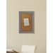 Lark Manor™ Linlin Wall Mounted Bulletin Board Wood/Cork in Black | 41 H x 0.75 D in | Wayfair C83/30-36
