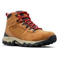 Columbia Newton Ridge Plus II Suede Waterproof Hiking Boots, Elk/Mountain Red SKU - 426719