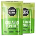 Hunter & Gather Bovine Collagen Powder Twin Pack | Pure Unflavoured Premium Hydrolysed Bovine Collagen Peptides Powder for Hair Skin Nails Muscles | Collagen Supplements for Women and Men