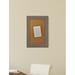 Lark Manor™ Linlin Wall Mounted Bulletin Board Wood/Cork in Brown | 41 H x 17 W in | Wayfair C81/12-36