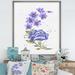 East Urban Home Hand-Painted Watercolor Flowers III - Picture Frame Painting Print on Canvas Canvas, in Gray/White | 46 H x 36 W x 1.5 D in | Wayfair