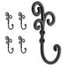 Fleur De Lis Living Traub Wall Hook Metal in Black | 5.67 H x 3.12 D in | Wayfair B50F18E45AC64C31903469904BFBED55