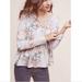 Anthropologie Tops | Anthropologie Meadow Rue Peplum Top | Color: Gray | Size: Xsp