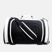 Tucker Murphy Pet™ Saskia Pet Carrier Polyester in White/Black | Large (10" H x 9.5" W x 18" D) | Wayfair PT-KELLE-BLKWHT-LG