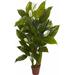 Charlton Home® 54" Artificial Flowering Plant in Pot Silk/Plastic | 54 H x 30 W x 26 D in | Wayfair A9F45954A66249CFBC7C317D3FD3CBF6