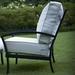 Canora Grey Millom Deep Seating Outdoor Chair w/ Cushion Metal in Black | 34 H x 29.25 W x 35 D in | Wayfair FE9C6BB9FAE1478B9A060857803024B6