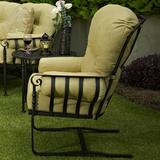 Fleur De Lis Living Urquhart Deep Seating High Back Outdoor Chair w/ Cushion Metal | 40 H x 33 W x 34 D in | Wayfair