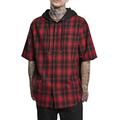 Urban Classics Herren Hooded Short Sleeve Kapuzen T-Shirt, Black, M